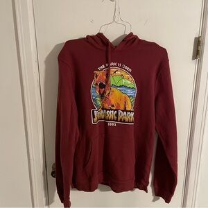 Red Jurassic Park Hoodie
